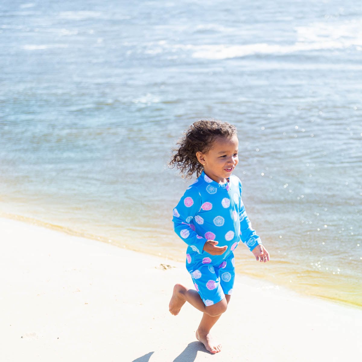 Sandy Feet Australia Toddler Sunsuits Sand Dollar Toddler Sunsuit